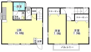 トレアドールの間取り