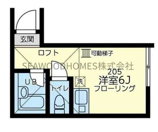 ユナイト金沢文庫マリーアンジェラ【2階】の間取り
