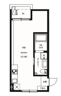 reve大津朝倉【3階】の間取り