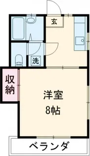 シャトレースズキ【1階】の間取り