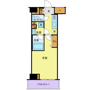 スカイコート押上第3【4階】の間取り