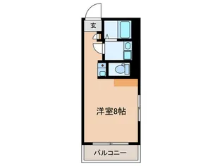 リチェンシア鹿島田【5階】の間取り