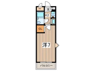 雅マンション大和【3階】の間取り