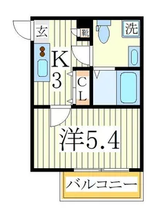Fleur s-kashiwa【1階】の間取り