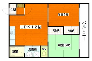 コンフォール久保【9階】の間取り