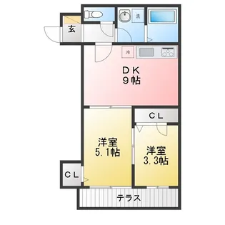 Reveur【1階】の間取り