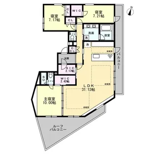 ANQI神宮前【3階】の間取り