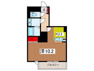 アークシティDコート【2階】の間取り