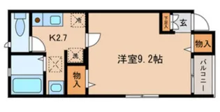 フラット H【1階】の間取り