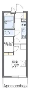 レオパレスソフィア【2階】の間取り