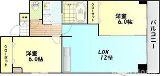 トレステーラ下池永【3階】の間取り
