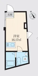aLATO 品川西大井の間取り