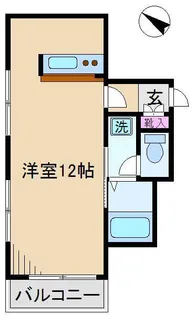 松本ハイツ【2階】の間取り