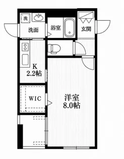 パークメゾン楠三和【3階】の間取り