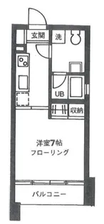 ユニテ【1階】の間取り