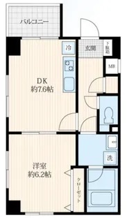 ヒルトップ武島II【2階】の間取り