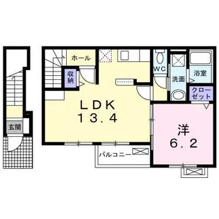 プロミネンス【1階】の間取り