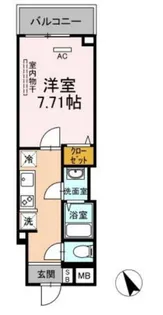 Primevere (プリムヴェール)【2階】の間取り