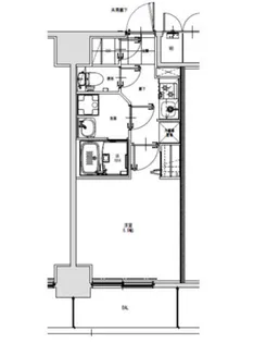 S-RESIDENCE千種駅前ascent(アセント)【6階】の間取り