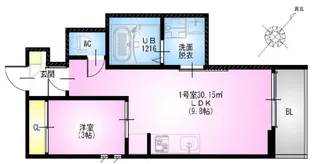 REGALEST rice【2階】の間取り