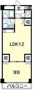 グランディール【1階】の間取り
