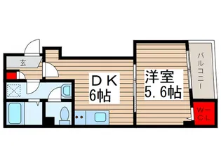 レガーロ松戸【6階】の間取り