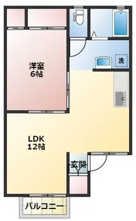 リヴェールC【1階】の間取り