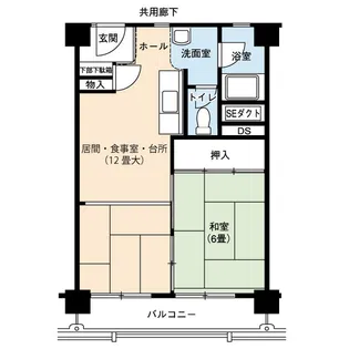 UR上飯田第2【8階】の間取り