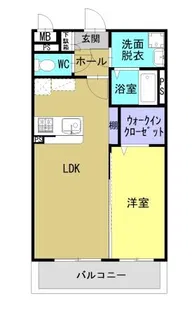 デイジー【2階】の間取り