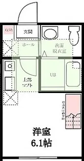 神奈川県横浜市西区伊勢町1【アパート】の間取り