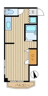 くすのきビル【2階】の間取り