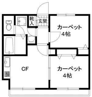セレーネ田園調布南【3階】の間取り