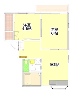 フォーブル隅田【2階】の間取り
