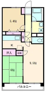 ソレイユ・ルヴァン【5階】の間取り