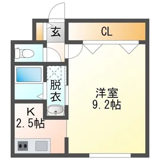 エリーゼ【3階】の間取り