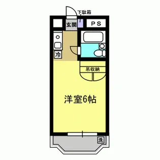 アートイン大塚【4階】の間取り