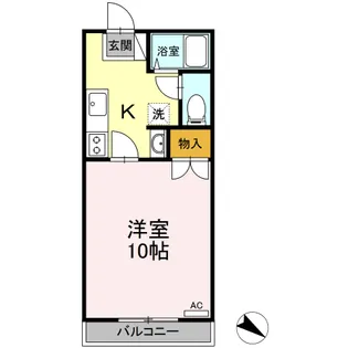 プライムメゾン【2階】の間取り