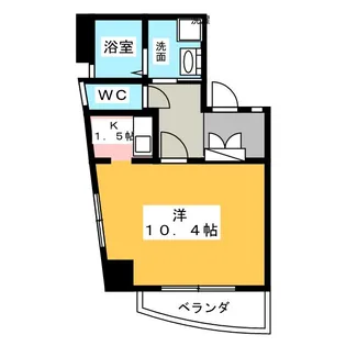 ナビシティ徳川I【6階】の間取り