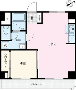 チェリーピア21【4階】の間取り