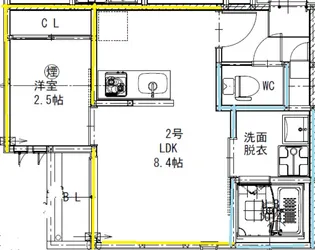 熊本県菊池郡菊陽町津久礼(GS光の森)【1階】の間取り