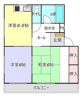 ハイムカーネルII【3階】の間取り