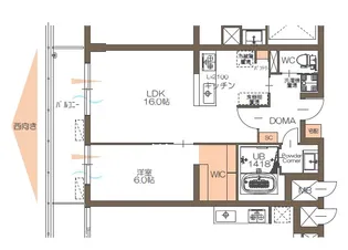 GRANDGRACE富ケ丘【2階】の間取り