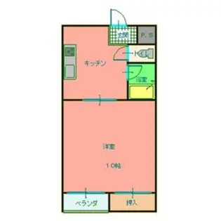 ベール【2階】の間取り