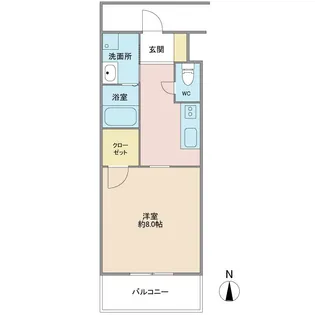 セレーサY【3階】の間取り