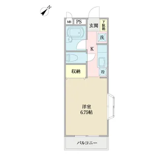オリンピア【2階】の間取り