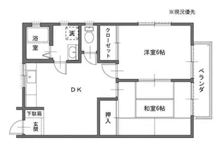 プリマベーラ(新吉田東)【1階】の間取り