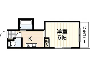 ヴィラ千田【3階】の間取り