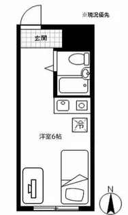 リバー綱島【4階】の間取り