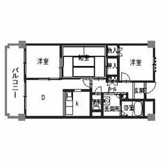 大阪府泉大津市東豊中町2【マンション】の間取り