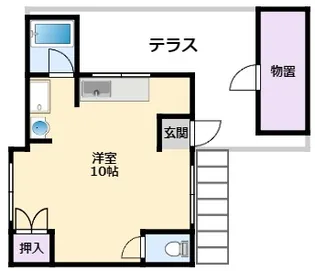 兵庫県西宮市甲子園七番町【マンション】の間取り